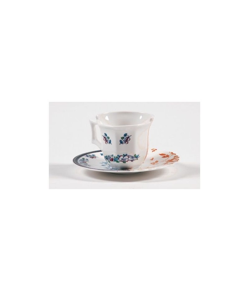 Tasse à café en Porcelaine Hybrid - Leonia | Seletti