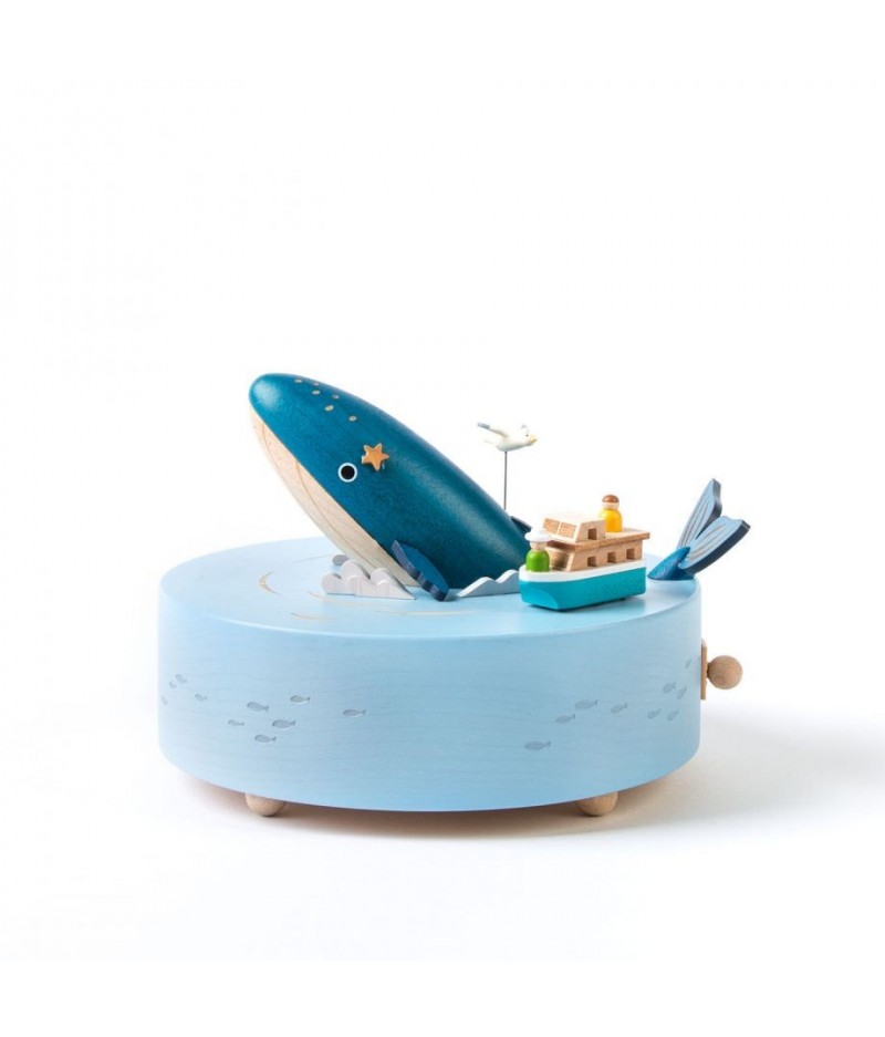 Whale Watching - Music Round & Round Music Box - Wooderful life - L'Ornithorynque Marseille