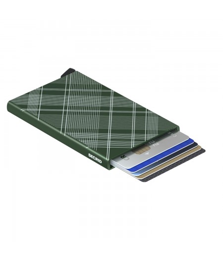 Card Protector Laser Secrid - CLa-Tartan Green