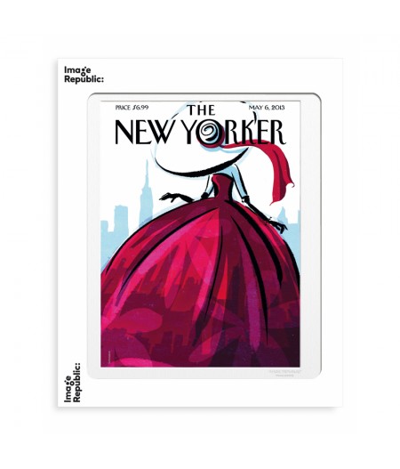 40x50 cm The New Yorker 94 Schossow Fashionista 138534 - Affiche Image Republic