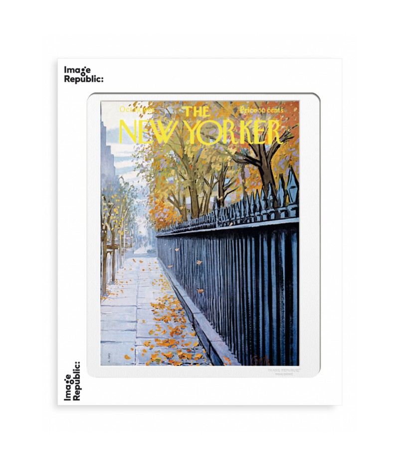 40x50 cm The New Yorker 77 Getz Autumn 1968 49997 - Affiche Image Republic