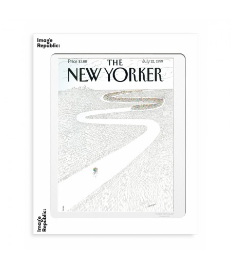 40x50 cm The New Yorker 46 Sempe Cyclistes 50993 - Affiche Image Republic