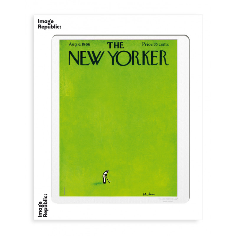 40x50 cm The New Yorker 29 Birnbaum Golf 45736 - Affiche Image Republic