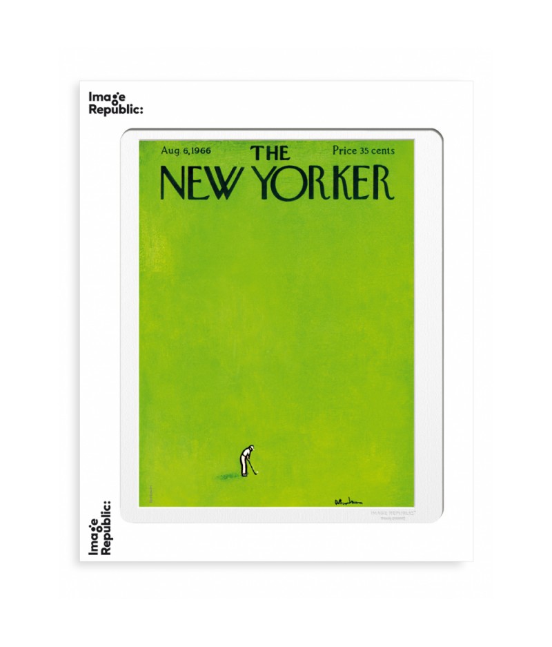 40x50 cm The New Yorker 29 Birnbaum Golf 45736 - Affiche Image Republic