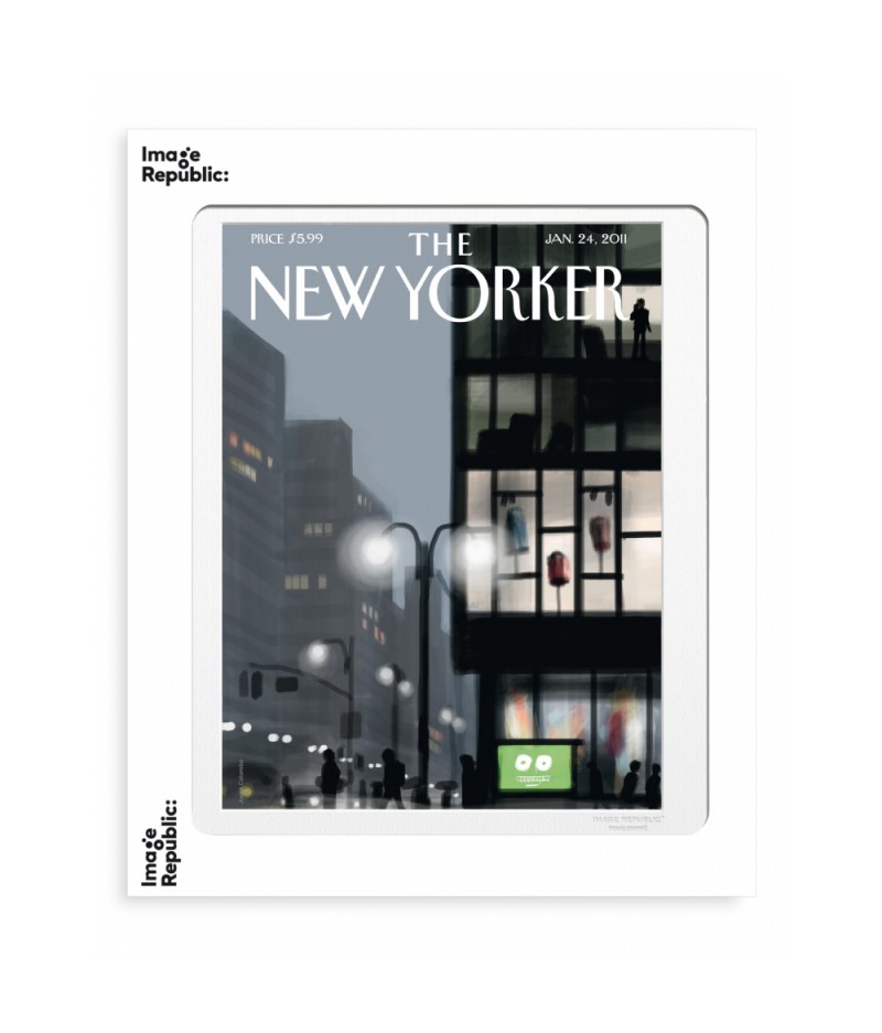 40x50 cm The New Yorker 21 Colombo Lampadaire 134296 - Affiche Image Republic