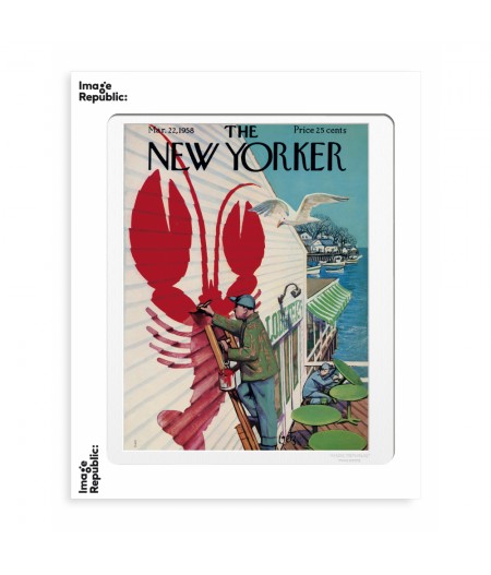 40x50 cm The New Yorker 126 Getz Lobster 49518 - Affiche Image Republic BEST
