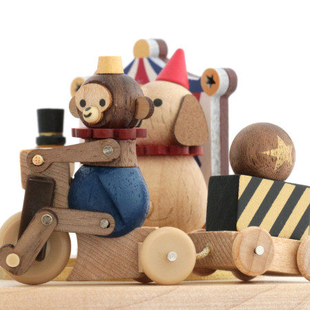 Circus - Music Round & Round Music Box - Wooderful life | L'Ornithorynque Marseille