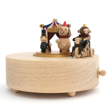 Circus - Music Round & Round Music Box - Wooderful life | L'Ornithorynque Marseille