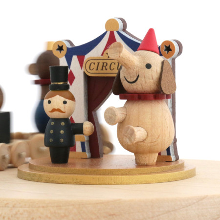 Circus - Music Round & Round Music Box - Wooderful life | L'Ornithorynque Marseille