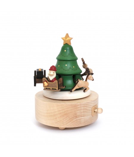 Santa & Reindeer - Up and Down Music Box - Wooderful life - L'Ornithorynque Marseille