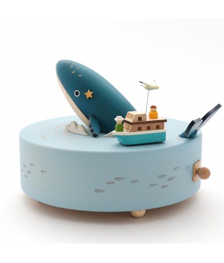 Whale Watching - Music Round & Round Music Box - Wooderful life - L'Ornithorynque Marseille