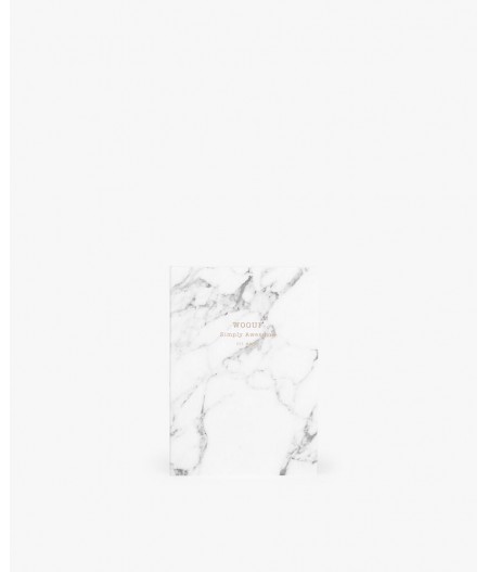 Carnet A6 White Marble A6 - Wouf