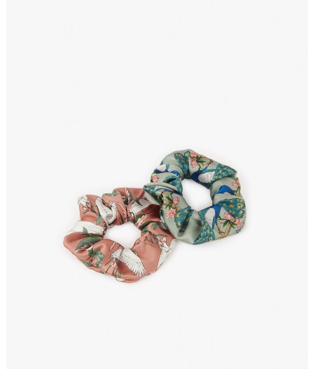 Chouchous Royal Forest & Sunset Lagoon Scrunchies - Wouf