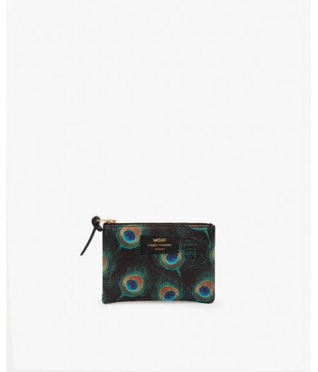 Petite pochette Peacock Small Pouch - Wouf