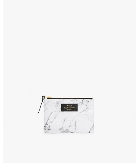 Petite pochette White Marble Small Pouch - Wouf