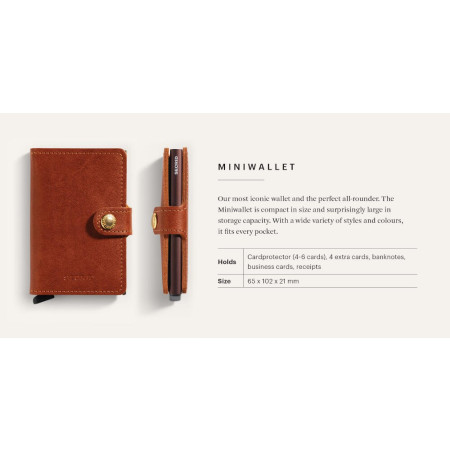 Miniwallet Secrid - Original M-Red-Red