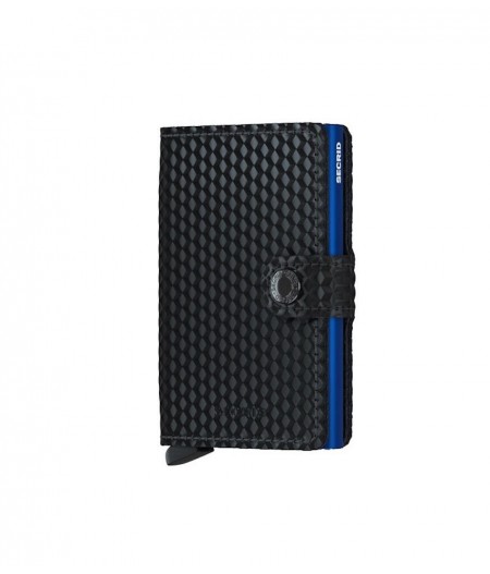 Miniwallet Secrid - Cubic MCu-Black-Blue