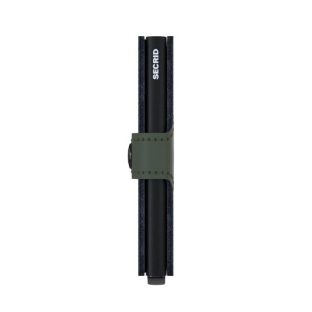 Miniwallet Secrid - Matte MM-Green-Black