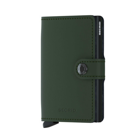 Miniwallet Secrid - Matte MM-Green-Black