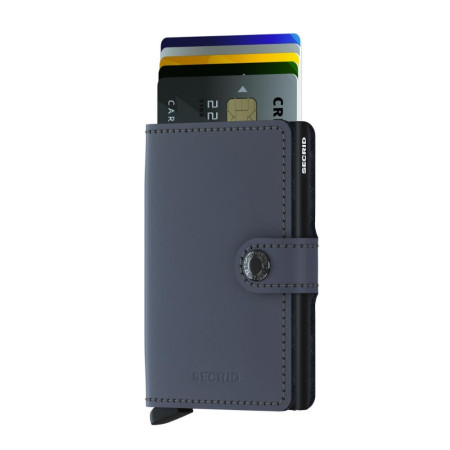 Miniwallet Secrid - Vintage MV-Grey-Black