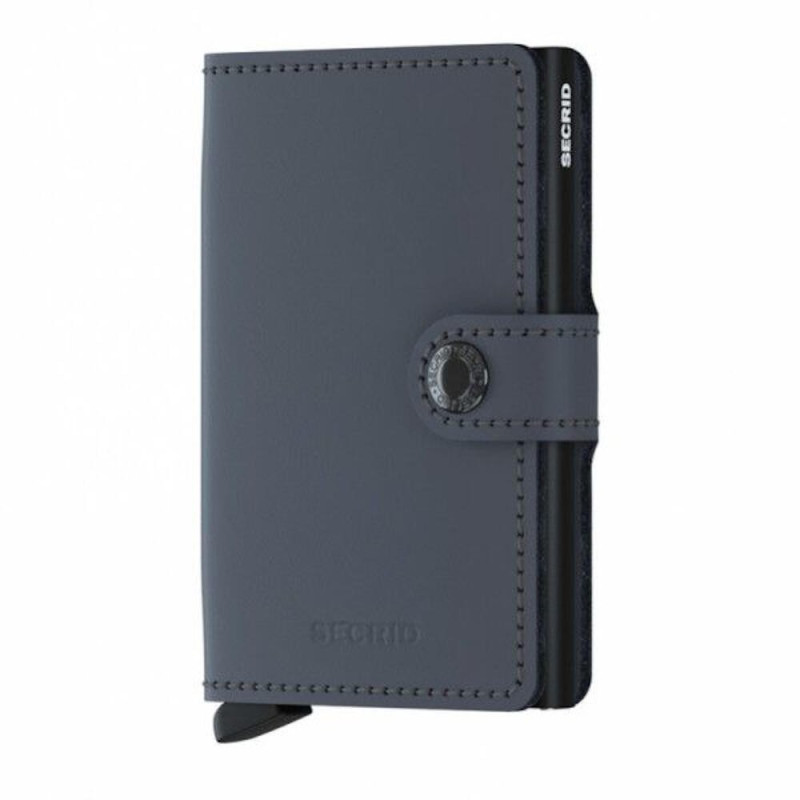 Miniwallet Secrid - Vintage MV-Grey-Black