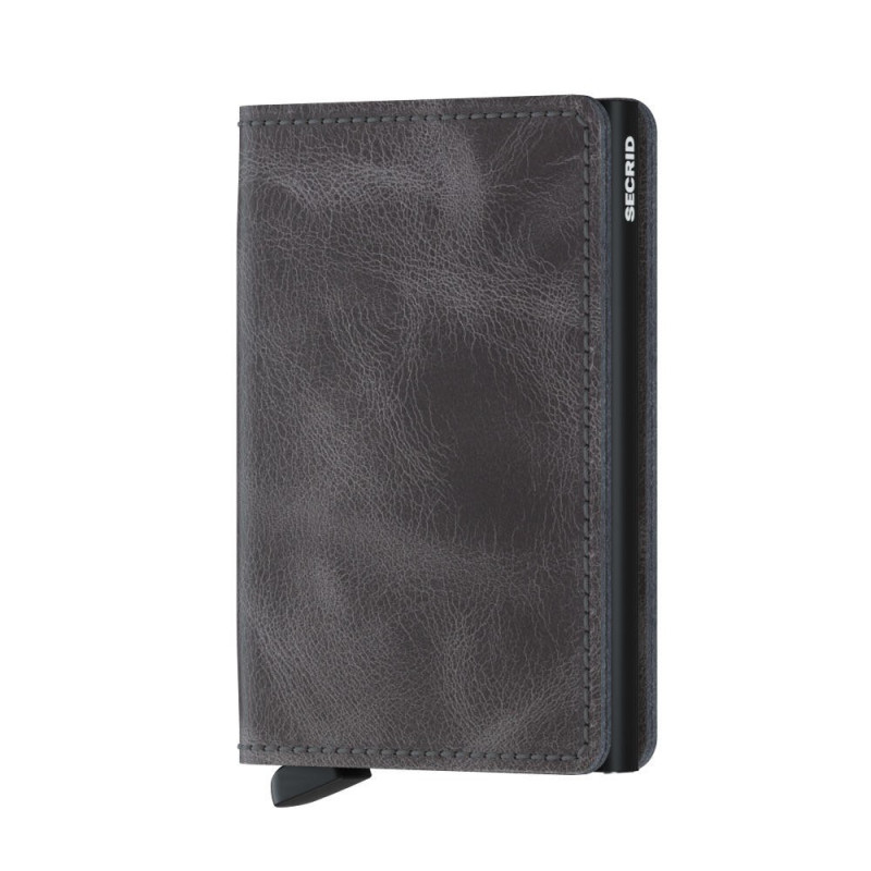 Slimwallet Secrid - Vintage Grey Black