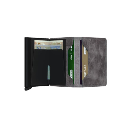 Slimwallet Secrid - Vintage Grey Black