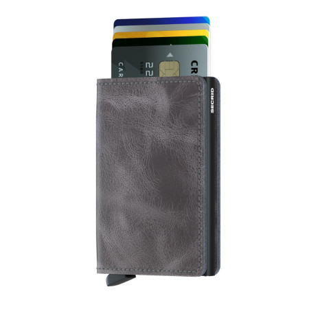 Slimwallet Secrid - Vintage Grey Black