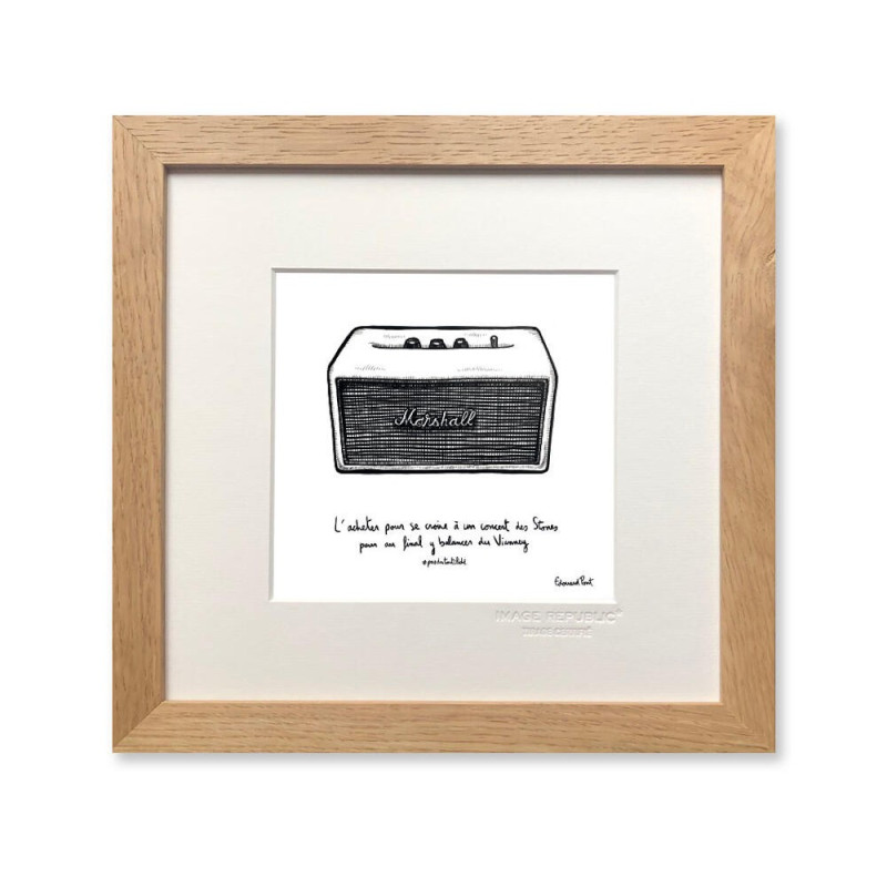 22x22 cm Pas Du Tout Cliché Edouard Pont 039 Enceinte - Image Republic