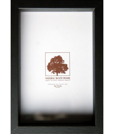 Cadre en bois noir 60x80cm - Qualité Premium - ArtPhotoLimited