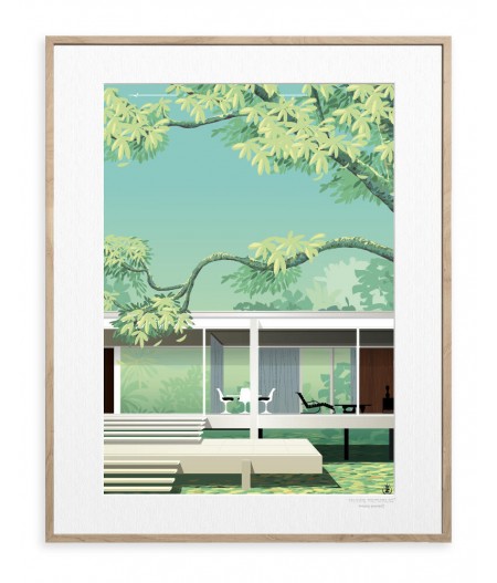 40x50 cm Monsieur Z The Farnshouse - Affiche Image Republic