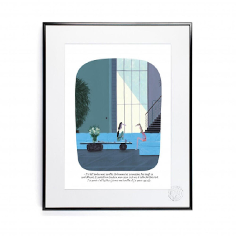 30x40 cm Voutch Lunettes - Affiche Image Republic