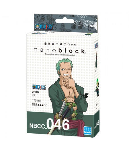 Nanoblock x One Piece - Zoro