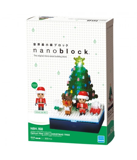 Nanoblock Christmas Tree Optical Stories Collection with Nanobbit