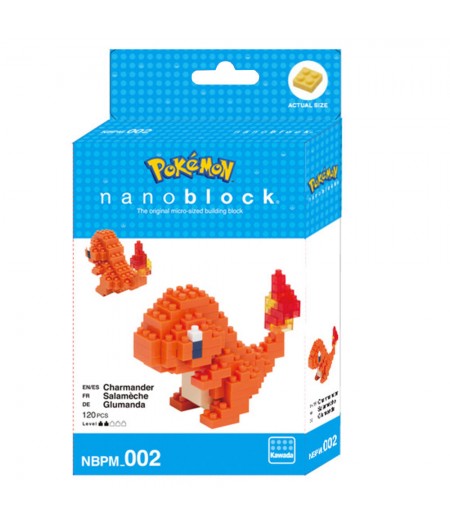 Nanoblock x Pokémon - Charmander Salamèche Glumanda