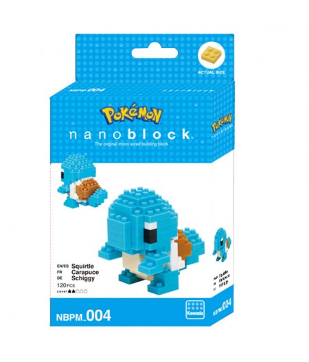 Nanoblock x Pokemon - Squirtle Carapuce Schiggy