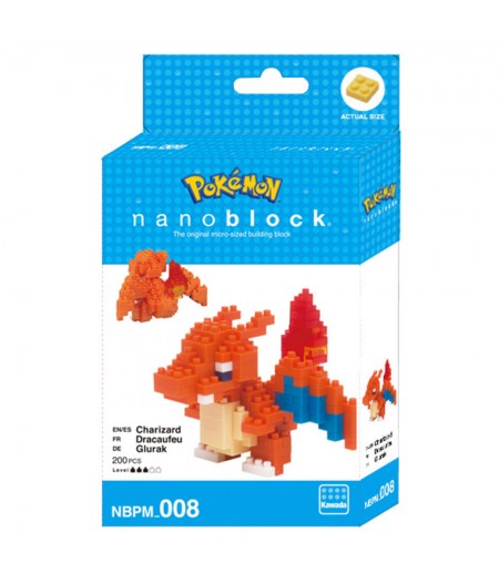 Nanoblock x Pokémon - Charizard Dracofeu Glurak