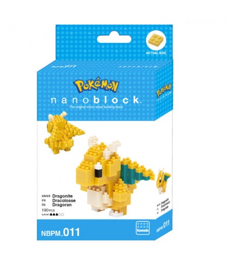 Nanoblock x Pokémon - Dragonite Dracolosse Dragoran