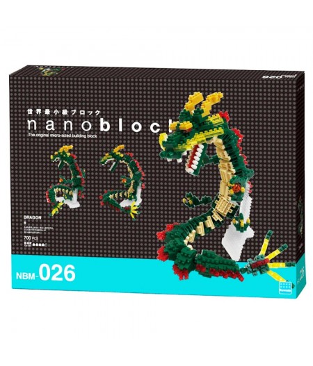 Nanoblock Dragon Animals Deluxe