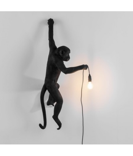 Applique Monkey Lamp Seletti OUTDOOR - noir main gauche