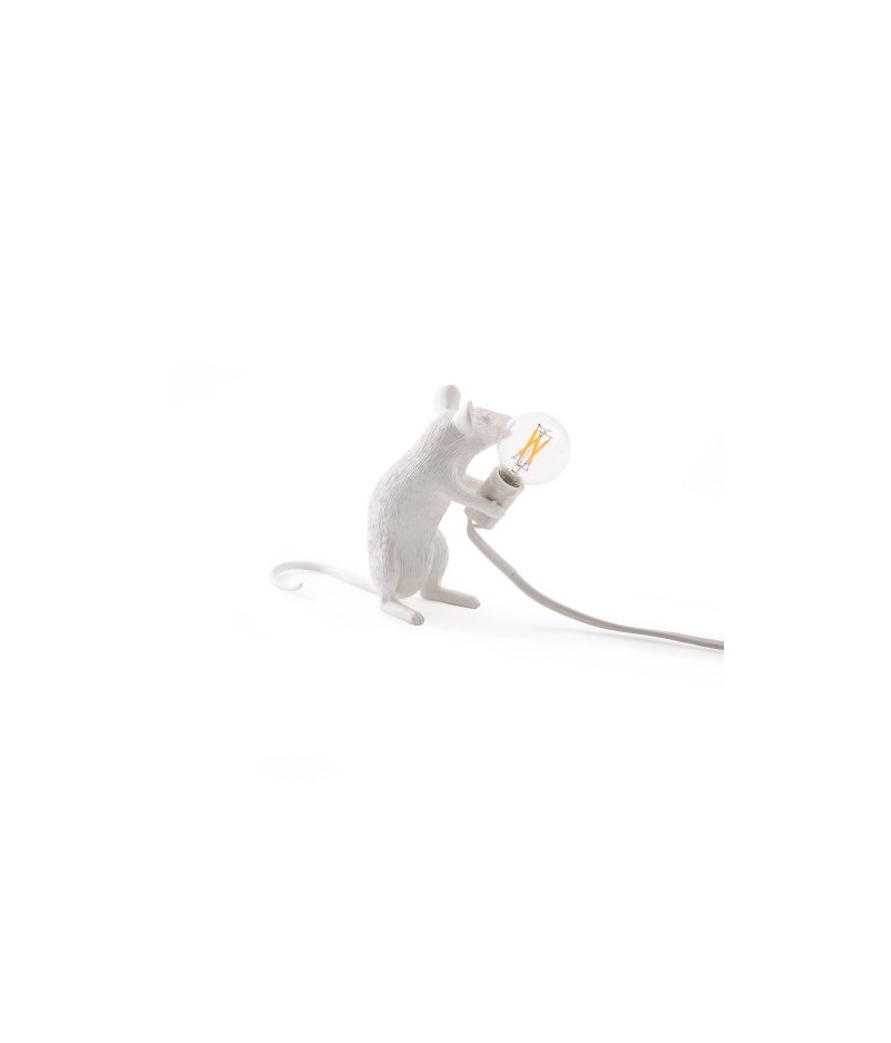 Lampe Souris Assise Seletti - Mouse Lamp 2 MAC Sitting