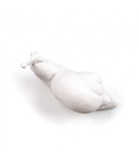 Awake Resin Snail Hanger Seletti - Patère escargot allongé
