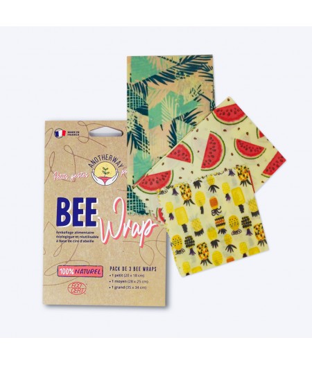 BeeWrap SML Original pack de 3 - Anotherway