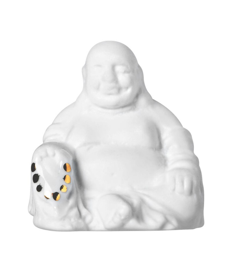 Lucky box Bouddha relax Ommmmm - Räder Porte bonheur en porcelaine