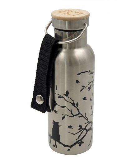 Bouteille thermos chat 500 ml - NUBENTO by Cookut