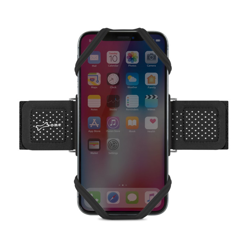 Run Tie S Black - Bone Collection - brassard téléphone pour jogger