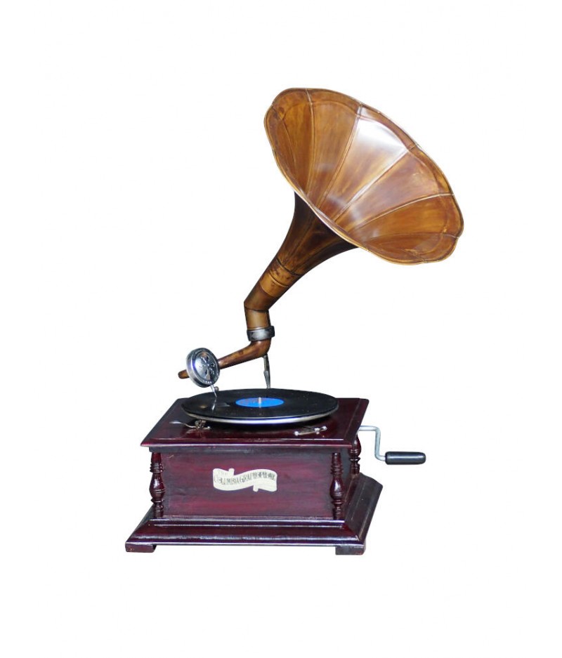 Gramophone et 3 Vinyles - Chehoma