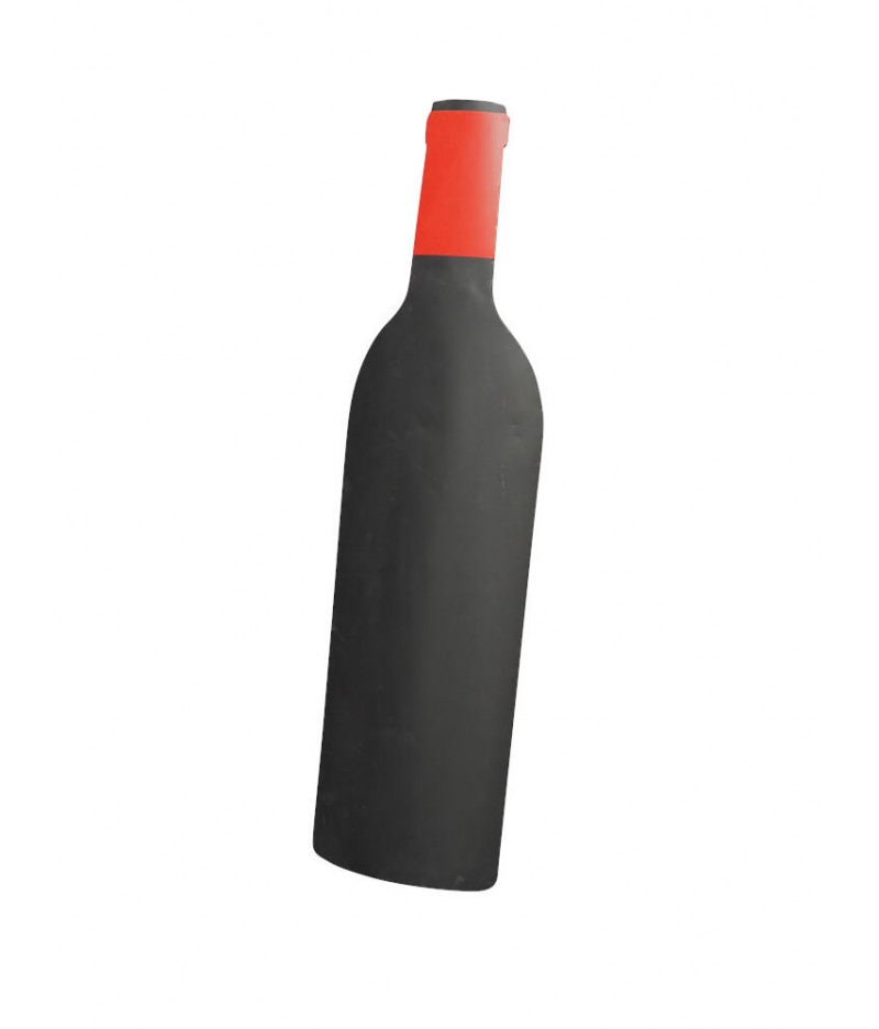 Tableau noir bouteille de vin - Chehoma