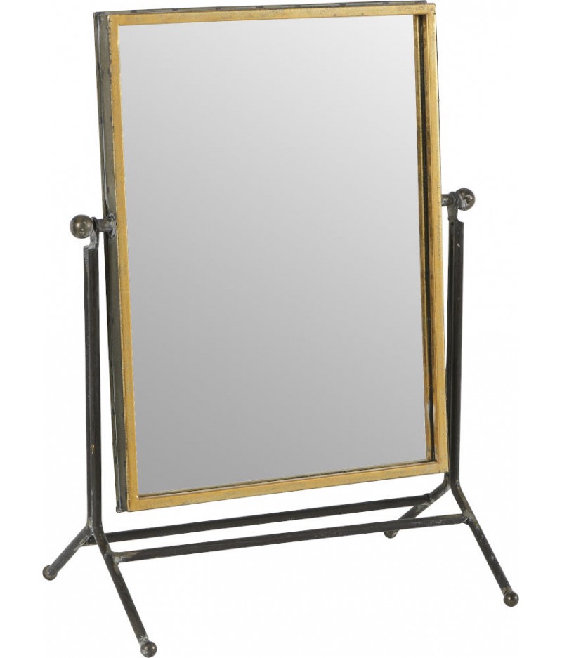 Miroir A Poser Métalo 32.5x21xH44cm - Athezza