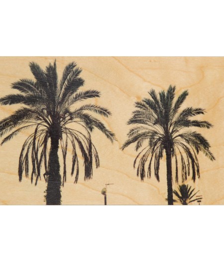 Cartes Postales en bois Woodhi - Photos Palm